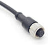 M12 8Pin Female Connector Cable, A Code Straight Aviation Plug, Electrical Cable PVC Industrial Molded Cable for