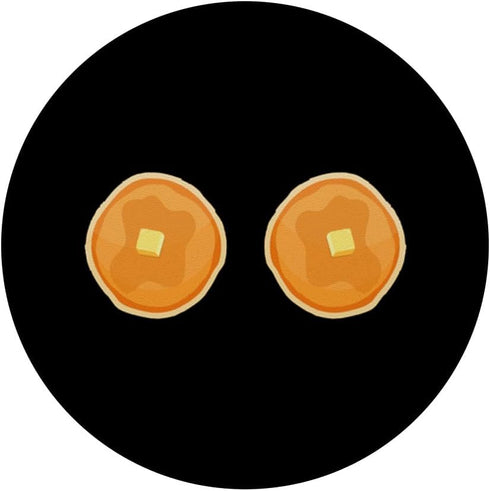 Pancake Boobs - National Maple Syrup Day, Funny Boob Gift PopSockets Standard PopGrip