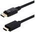 aibileec 4K 2K 1080P 6Feet (6FT Switch Direct DisplayPort to HDMI Cable Support Length Gold Plate DP to HDMI Male)