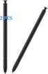2Pcs S22 Ultra Stylus S Pen Replacement for Samsung Galaxy S22 Ultra Without Bluetooth (Phantom Black)