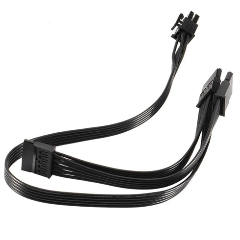 6 Pin Male to 3X 15 Pin SATA Female Hard Drive Power Adapter Cable for Seasonic Antec Modular Power Supply