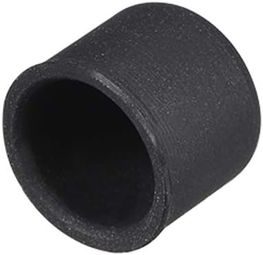 uxcell 10pcs RCA Silicone Port Protectors, Anti Dust Cap Cover, 8mm Dia Black
