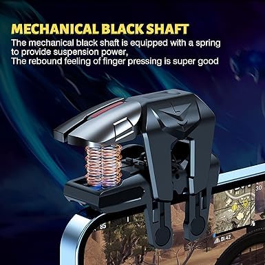 Mobile Phone Cooler with Dual Cooling Fan, Cell Phone Radiator Heatsink for iPhone, Android Smartphones, Rechargeable