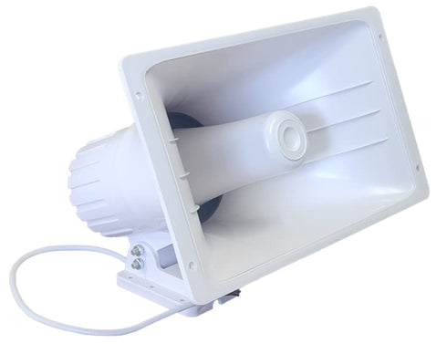 Nippon America Power Horn White 8 Ohm 100W Outdoor TC-55 Speaker