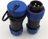 SP21 2Pin-12Pin Panel Mount Waterproof IP68 Circular Cable Connector Plug Socket (3Pin)