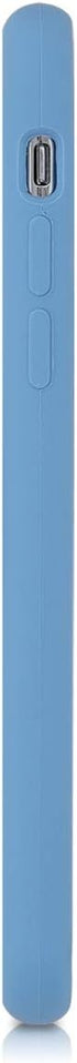 kwmobile TPU Silicone Case for Apple iPhone X - Vintage Blue Phone Cover with Soft Finish