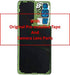 Galaxy S21 Ultra Back Glass Cover Replacement, Housing Door with Camera Glass Lens Parts for Samsung Galaxy S21U