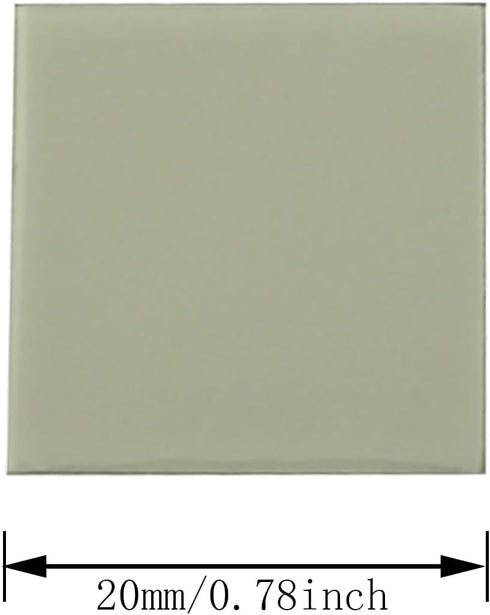 30PCS Thermal Silicone Films 15x15x1mm, Soft Silicone Thermal Pads for Heat Dissipation in Laptop CPUs and Devices