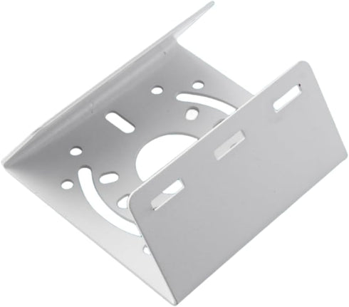Universal Security Camera Vertical Pole Mount Bracket, Solid Metal Adapter with 3 Loops for CCTV Cameras