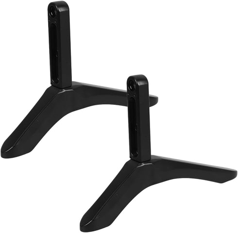 Toddmomy No-Drill Aluminum Alloy TV Stand Base Universal Tabletop TV Legs Replacement for