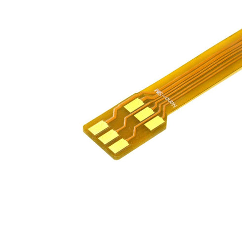 cablecc 10cm Micro SIM Card to Nano SIM Kit Male to Female Extension Soft Flat FPC Cable Extender