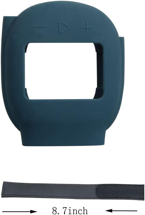 Hermitshell Silicone Carrying Case for JBL Clip 4, Portable Mini Bluetooth Speaker, Blue 2