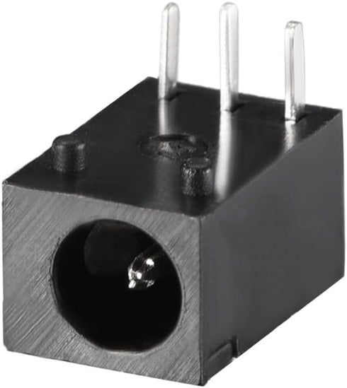 uxcell DC-003 3.5mm x 1.0mm DC Power Jack Plug, 15pcs 3 Pin Female Socket Connector