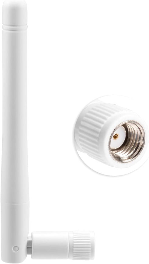 BINGFU 2.4GHz 5GHz 5.8GHz 3dBi External WiFi Antenna RP-SMA Dual Band Wireless Antennas Replacement for WiFi Router