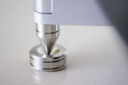 Juese Solid Stainless Steel Speaker Spike Pads Shoes - 25mm for Enhanced Stability