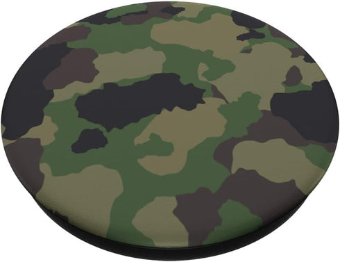 Camouflage Green Camo Military Army PopSockets Standard PopGrip