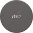 Minimalist Gray PopSockets Standard PopGrip with White Initial Letter M Heart