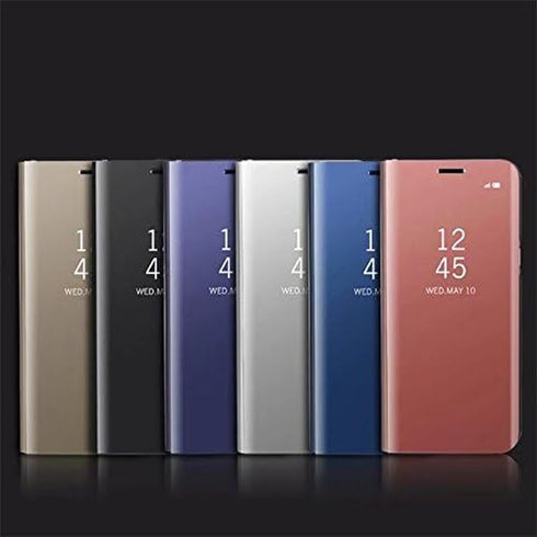 MagiDeal Galaxy Note 8 Case, Smart Clear View Window Flip Folio Case Cover, Ultra Slim Black