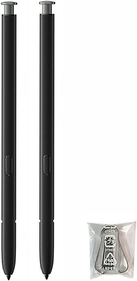 2Pcs Galaxy S23 Ultra S Pen Replacement for Samsung Galaxy S23 Ultra, Touch Pen Stylus (Without Bluetooth) + Tips