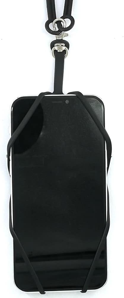 Silicone Phone Card Holder Sleeves with Wrist Strap, Stretchy Credit Phone Case Holder, Universal Cell Phone Pocket