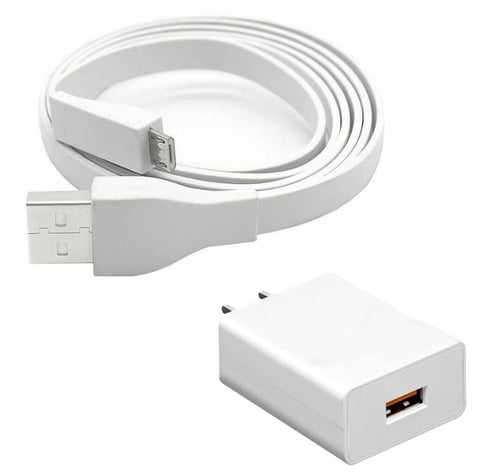 ienza Replacement USB Charging Cable and AC Power Adapter for Ultimate Ears UE Wonderboom, Boom, Roll & Megaboom