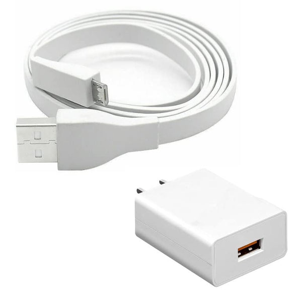 ienza Replacement USB Charging Cable and AC Power Adapter for Ultimate Ears UE Wonderboom, Boom, Roll & Megaboom