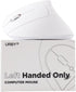 Left Handed Wireless Mouse – Ergonomic Vertical Design, Also for Gaming, Compatible with Windows/macOS, Laptop, PC,