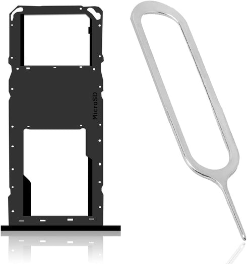 Generic Waterproof Replacement SIM and Memory Card Tray Holder+Eject Pin Tool Compatible with