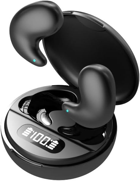YLYHHFY Wireless Bluetooth 5.4 Sleep Earbuds in Ear Light-Weight Headphones Mini Sleep Headphones