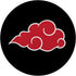 Red Cloud Anime Style Japanese Manga Comic Pattern PopSockets Standard PopGrip