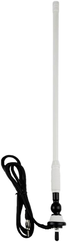 Herdio Waterproof Marine Antenna Rubber Duck Dipole Flexible Mast FM AM Antenna for