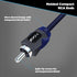 Scosche EFX Rogue R12X4 4-Channel Twisted Pair RCA Interconnect Audio Cables, 12 Foot Male to Male