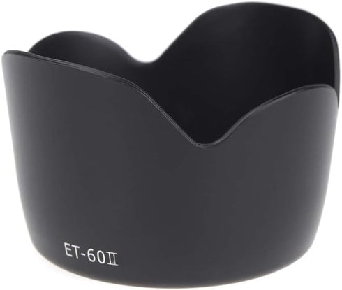 Andoer ET-60II Flower Lens Hood for Canon EF 75-300MM F/4-5.6 III and EF-S 55-250mm f/4-5.6 IS