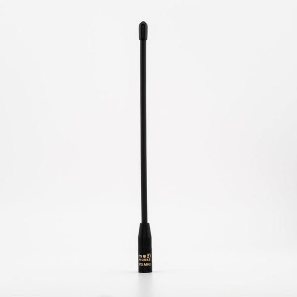 muzi 915Mhz Whip Antenna for LoRa and Meshtastic 17cm, Black