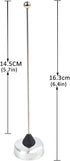 HYS 70cm 1/4 400-470Mhz 13'/About 4m RG-58 Antenna UHF Wave NMO Antenna with Stainless Steel L-Bracket Hole & Coax