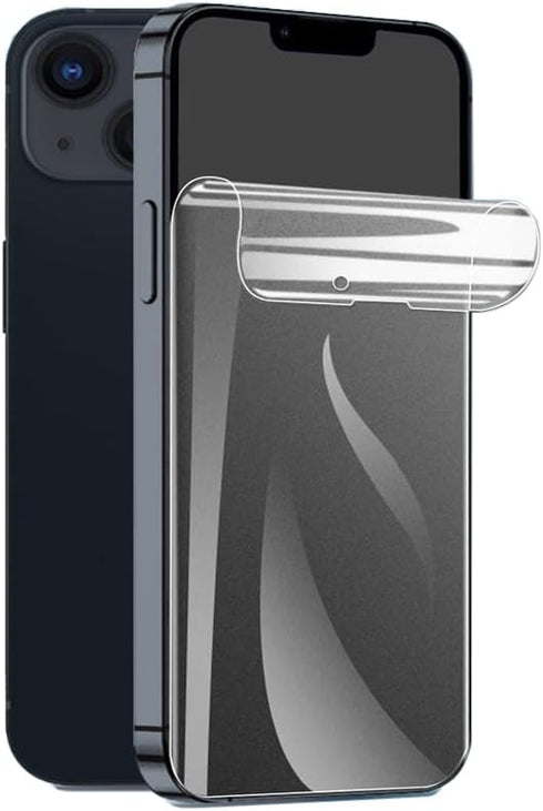 2pcs Front Screen Protector for iPhone 13 mini A2481 5.4", Flexible Matte Hydrogel Film, Anti-fingerprint