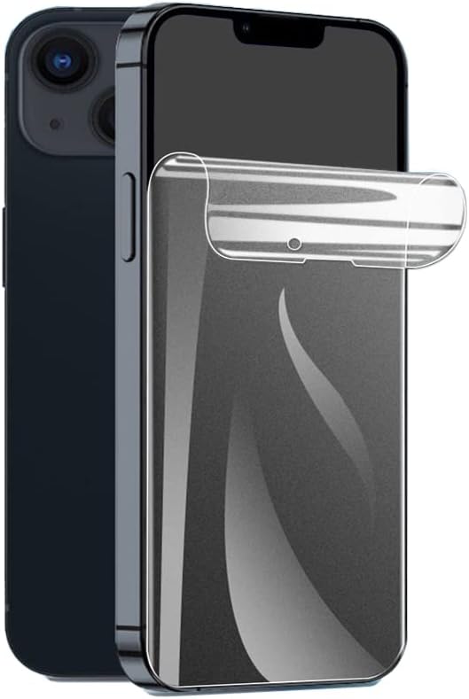 2pcs Front Screen Protector for iPhone 13 mini A2481 5.4", Flexible Matte Hydrogel Film, Anti-fingerprint