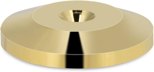 Speaker Base Pad, 8 Pcs Gold Universal Copper Speaker Spikes Isolation Stand Feet Cone Base Mats Floor Disc