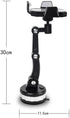 360 Rotatable Car Phone Holder, Suction Cup Mount for All Phones, Car Bracket for Windshield