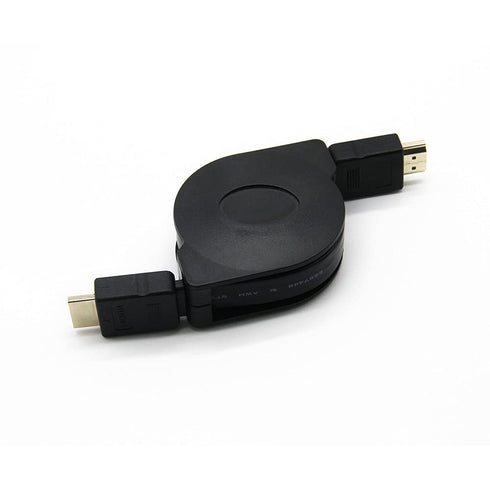 JCNio 2.0 1.5m/5ft 4K Retractable HDMI Cable Length Resolution, Black