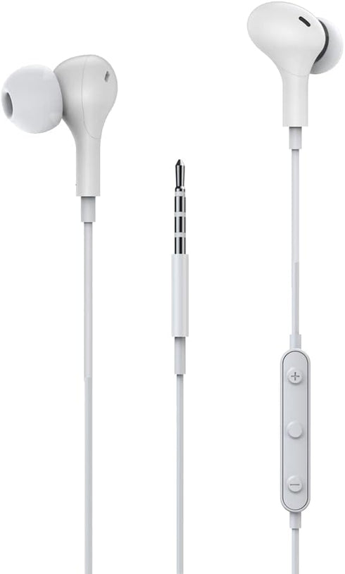 Earbuds Noise Cancelling Wired Magnetic Earphone Headphones for Samsung Galaxy A13 A23 A03S A02S A12 A22 A32 A42 A52