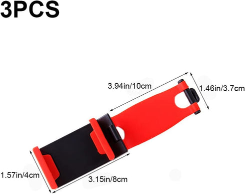 3 Pcs Car Phone Holder Adjustable Car Cradles Universal Mobile Phone Mount for Car Steering Wheel