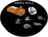 Happy Pills Funny Raccoon Pet Animal PopSockets Standard PopGrip