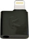 iAudioL (Black) 24-bit Tiny Rigid Adapter for Lightning to 3.5mm Headphone Jack, iPhone/iPad/iPod Touch iOS 10+.