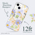 Rifle Paper Co. iPhone 15 Case, Compatible with MagSafe, 12ft Drop Protection, Floral Pattern, Anti-Scratch Shockproof