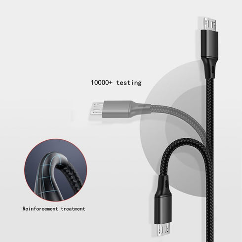 Replacement Micro USB Charger Charging Power Cable Cord Compatible for Bugani M83 M90 M99 M115 M118 M128 M130 Bluetooth Speaker, Treblab HD7 FX100 BlueParrott Headsets