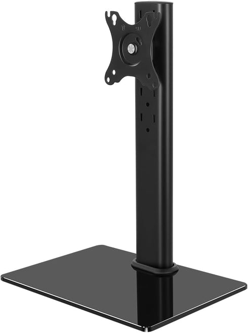 KKTONER Single Computer Monitor Stand Free Standing Desk Vesa Mount for 13