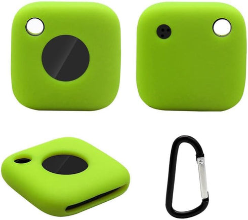 3 Pack Compatible with Tile Mate 2022 Case, Flexible Silicone Anti-Scratch Skin Cover Kit with Keychain