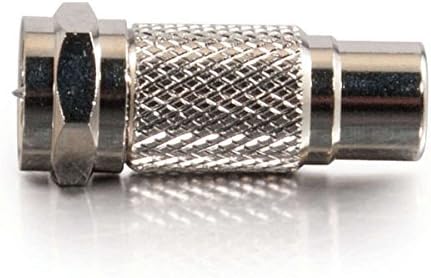 C2G/Cables to Go RCA Female to F-Type Male Video Adapter, TAA Compliant