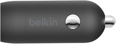 Belkin 20 Watt USB C Car Charger, Fast Charging for Apple iPhone 14, 13, iPad Pro, Samsung Galaxy S22 Ultra